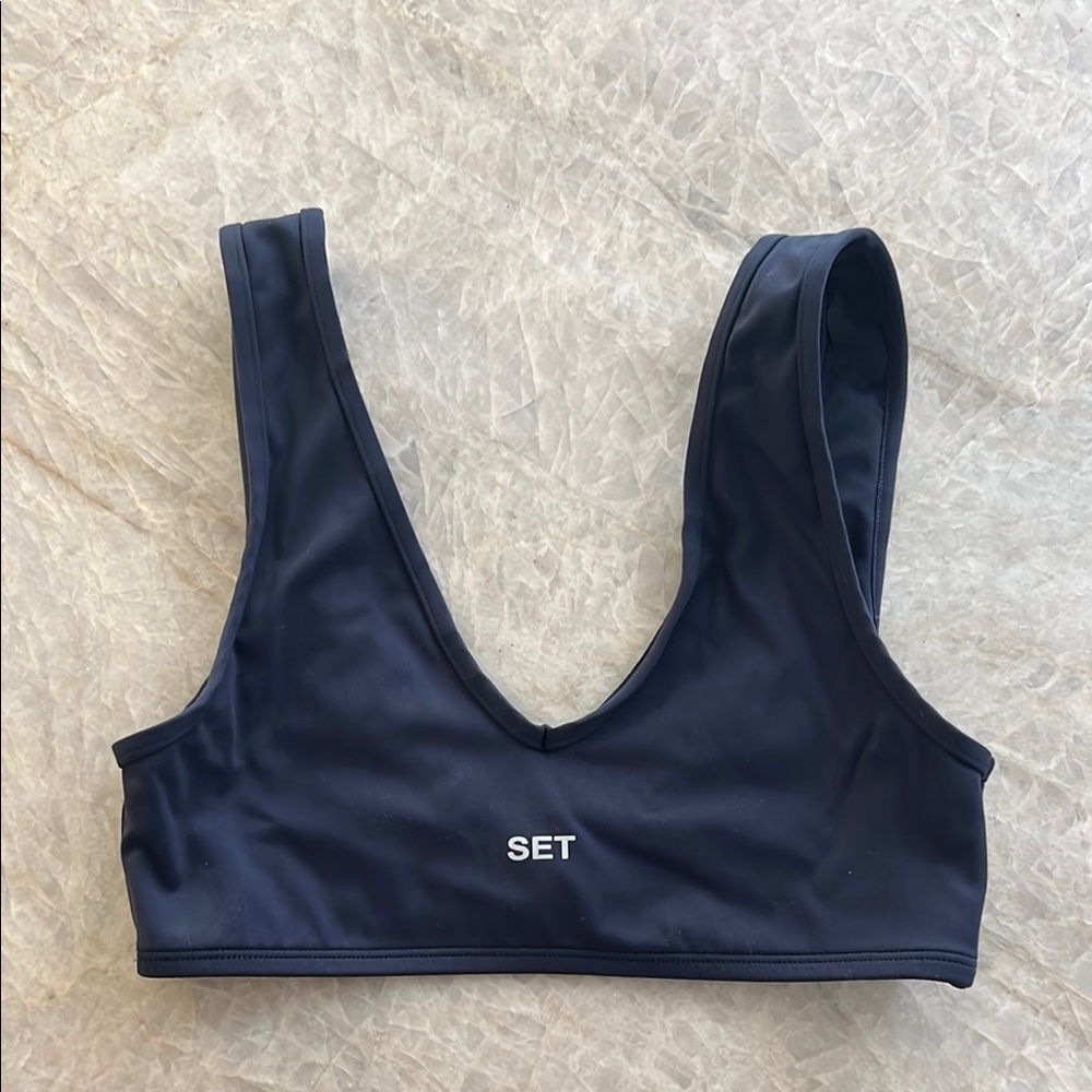 Navy Sports Bra